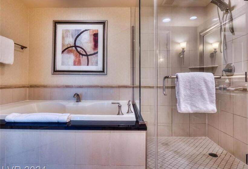 Estúdio standard Cama King, ! Mgm Free Resort Access High Floor Strip View