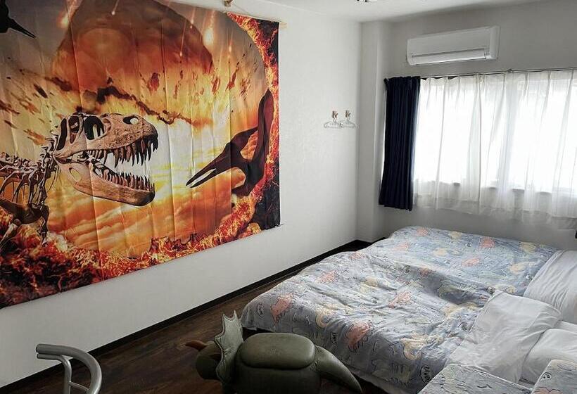 Трежместный Номер Economy, 11月フルリフォーム 12月オープン恐竜一色ゲストハウスdinosaur Guesthouse