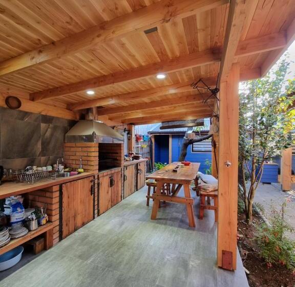 침실 1개 아파트, Blue House Cabaña   Departamento   Habitación