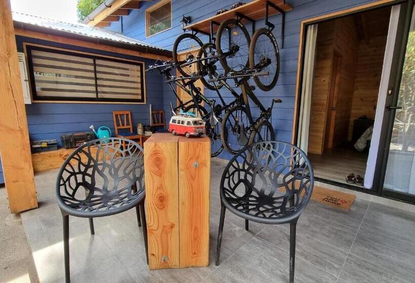 침실 1개 아파트, Blue House Cabaña   Departamento   Habitación