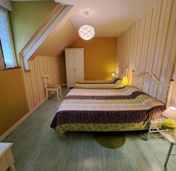 Номер Стандарт Трехместный, Chambres D Hôtes Le Haut De La Lande