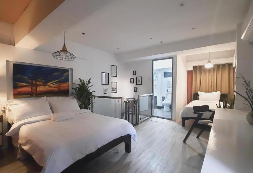 آپارتمان 1 خوابه با چشم‌انداز استخر, L1 Twin Bed Staycation In Bonifacio Global City 7