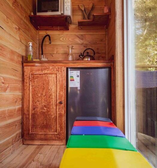 一居室别墅, Tiny House Con Opción De Tina Temperada
