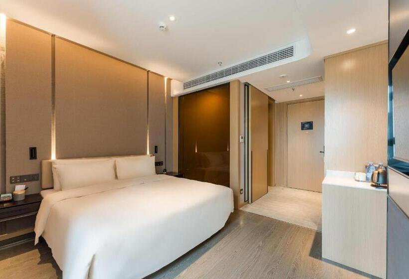 اتاق سوپریور با چشم‌انداز شهر, Atour Hotel Nanchang Red Valley Beach Qiushui Plaza