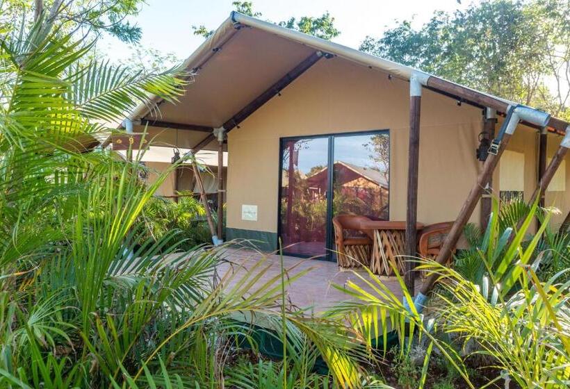 キングサイズベッドのスタンダードルーム, Serenity Authentic Glamping Tulum