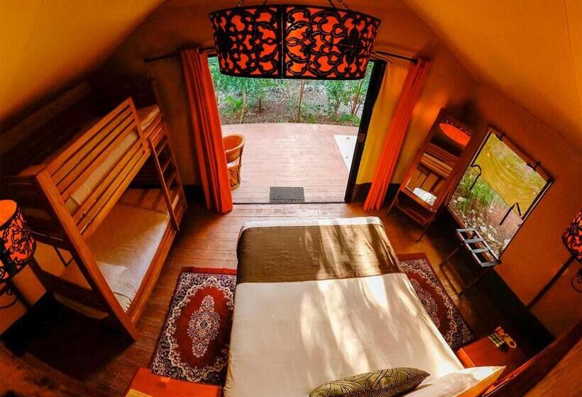 スタンダード４人部屋, Serenity Authentic Glamping Tulum