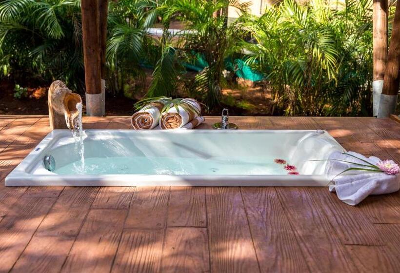 キングサイズベッドのスタンダードルーム, Serenity Authentic Glamping Tulum