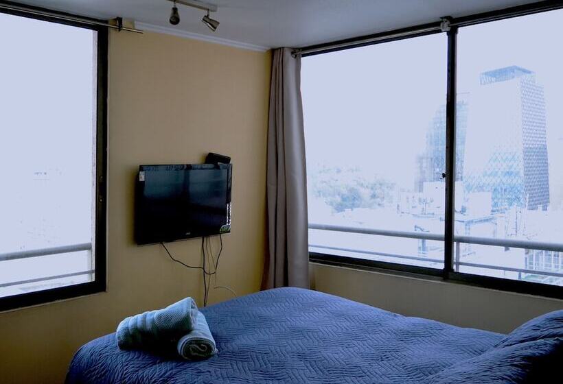 침실 1개 수피리어 아파트, Santiago Backpackers