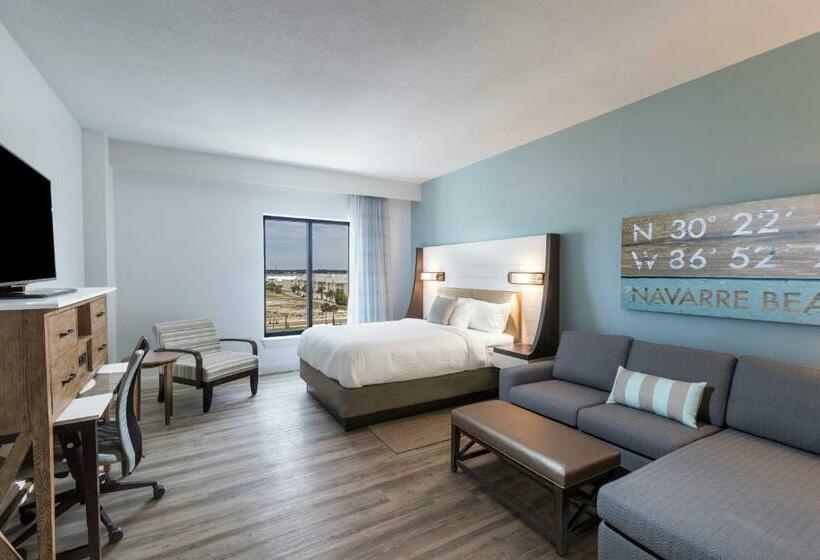 Люкс Кровать Кинг, Springhill Suites By Marriott Navarre Beach