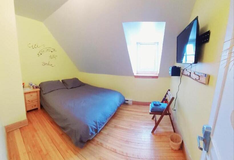 Номер Стандарт Совместная Ванная, Auberge Le P Tit Bonheur   Hostel