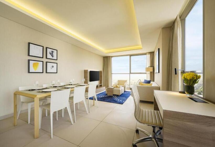 带2个卧室带海景的公寓, Voco Doha West Bay Suites, An Ihg