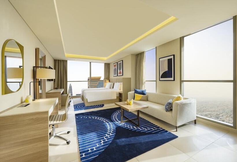 带城市景观的标准工作室, Voco Doha West Bay Suites, An Ihg