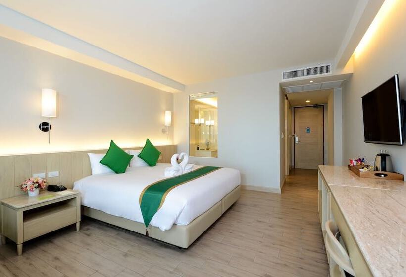 스탠다드 룸 킹사이즈 침대, Hisea Huahin