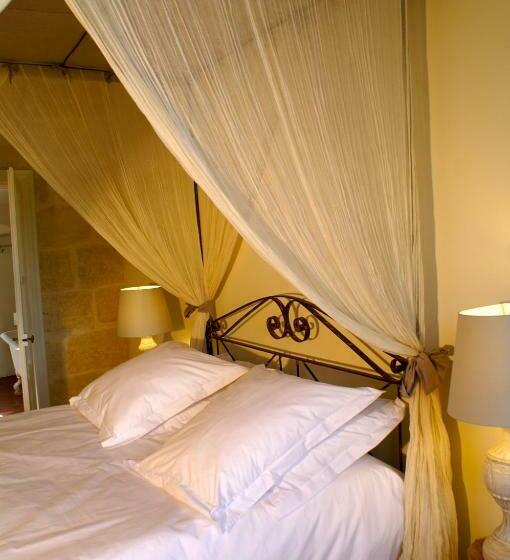اتاق لوکس با چشم‌انداز باغ, La Maison Rouge D Uzes B&b