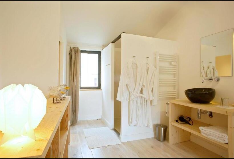 اتاق دلوکس با چشم‌انداز پارک, La Maison Rouge D Uzes B&b