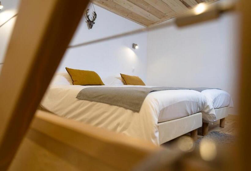 اتاق استاندارد چهار تخته, Chamois Lodge