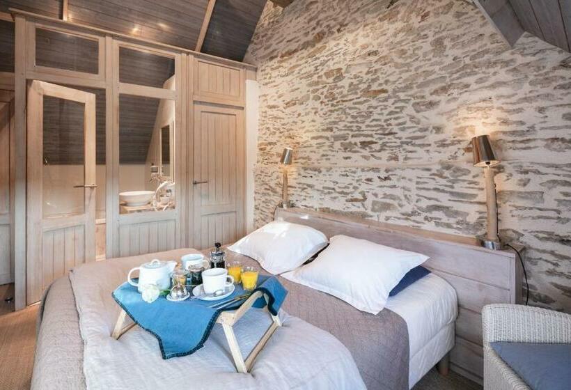 Номер Superior, La Vinotière Chambres Appartements Spa