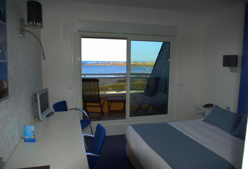 חדר סטנדרט נוף לים עם מרפסת, Le Sterenn