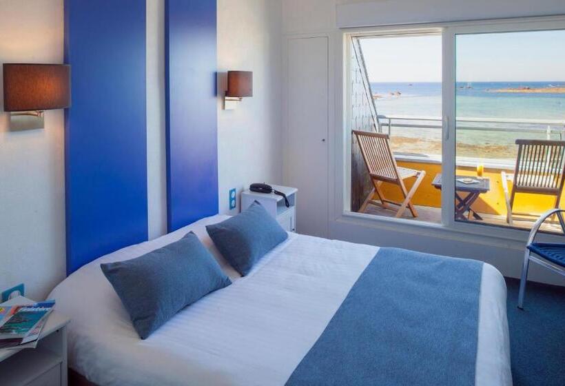 חדר סטנדרט נוף לים עם מרפסת, Le Sterenn