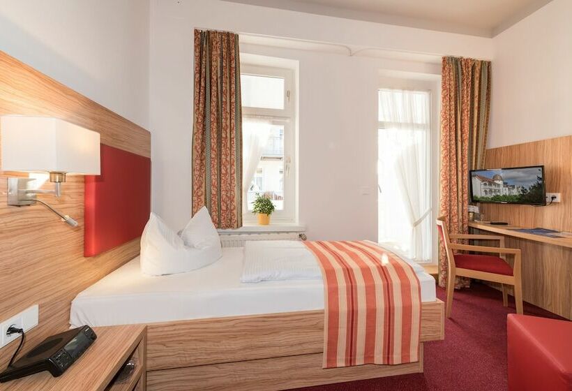 발코니 스탠다드 싱글 룸, Strandhotel Zur Promenade
