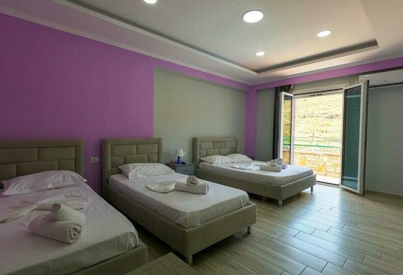 스탠다드 4인용 룸 바다전망, Karos Hotel Llaman