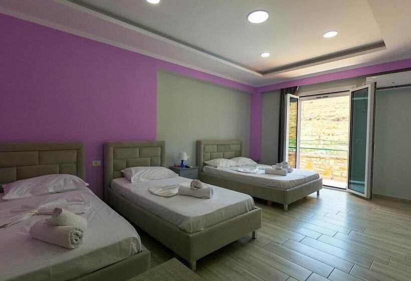 스탠다드 4인용 룸 바다전망, Karos Hotel Llaman