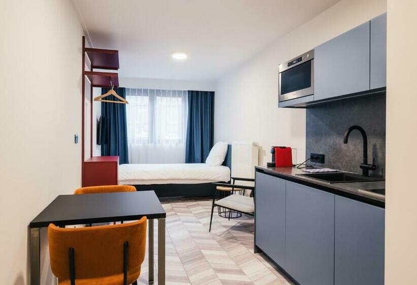 スタンダードシングルルーム, Roxi Residence Gent