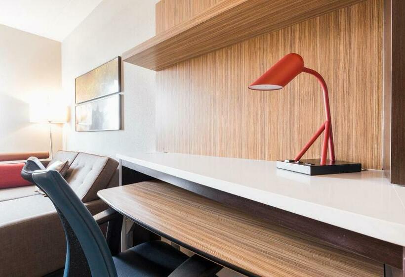 キングサイドベッドのスタンダードワンルーム, Towneplace Suites By Marriott Edmonton South