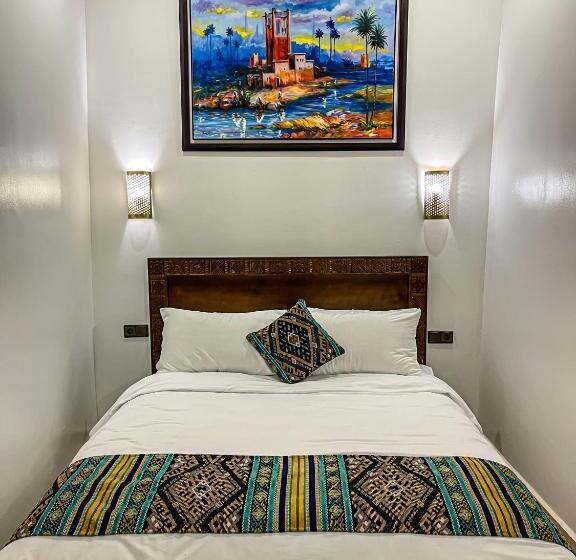 Quarto Deluxe Cama King, Riad El Wazzania