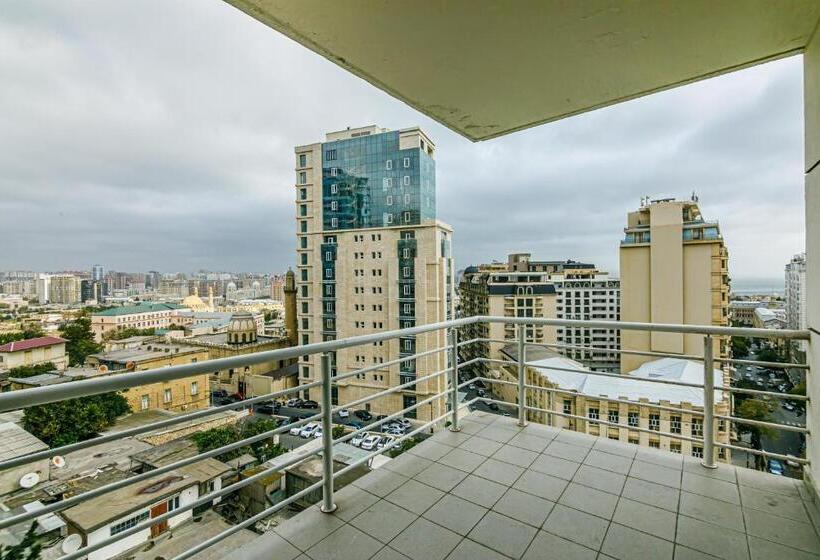 带1个卧室的带阳台的公寓, Sea View Hotel Apart
