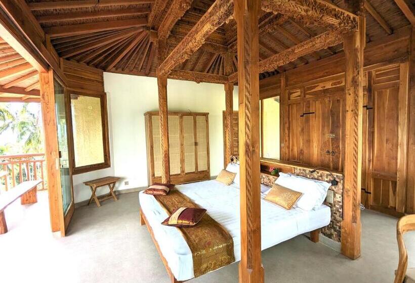 Номер Deluxe с Балконом, Puri Dajuma Terrace Eco Lodge & Spa