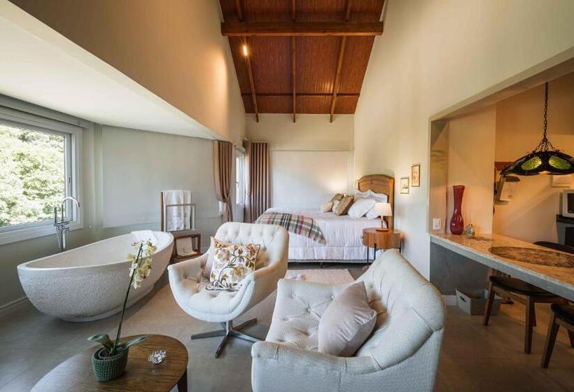 شقة غرفة واحدة مطلة على الحديقة, Vila Manaca Da Serra