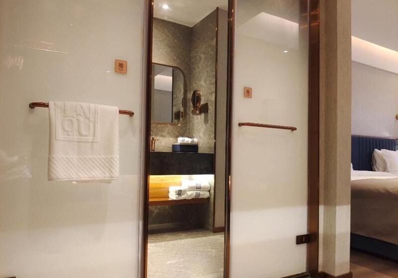 اتاق لوکس خانوادگی, Lanou Hotel Lianyungang Donghai High Speed Railway Station Crystal City