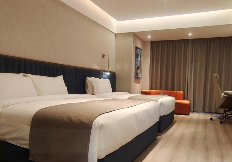 اتاق لوکس خانوادگی, Lanou Hotel Lianyungang Donghai High Speed Railway Station Crystal City