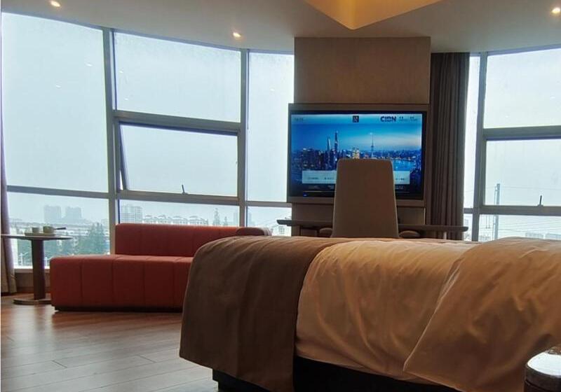 اتاق اجرایی, Lanou Hotel Lianyungang Donghai High Speed Railway Station Crystal City
