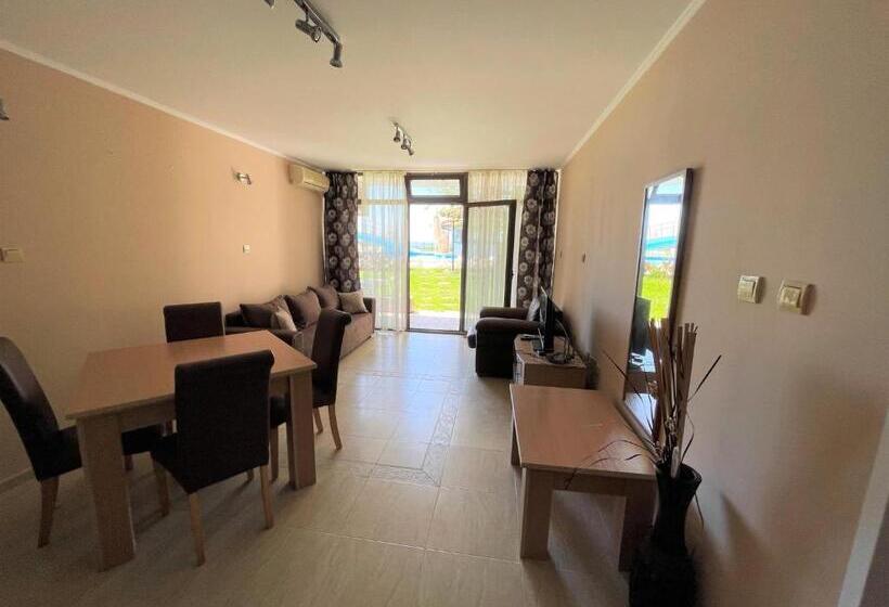 آپارتمان 1 خوابه با چشم‌انداز دریا, Marina Apartments St. Vlas