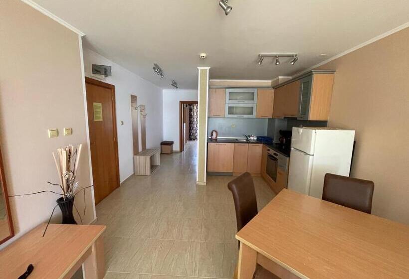 آپارتمان 1 خوابه با چشم‌انداز دریا, Marina Apartments St. Vlas