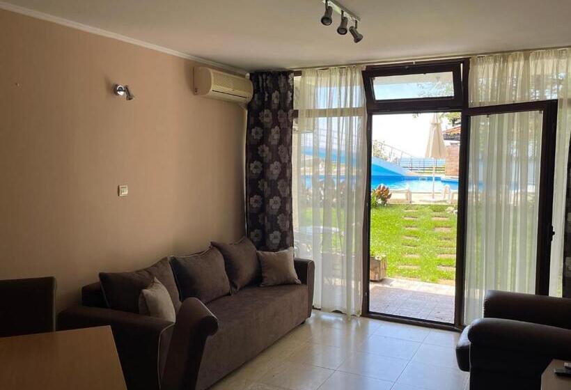 آپارتمان 1 خوابه با چشم‌انداز دریا, Marina Apartments St. Vlas
