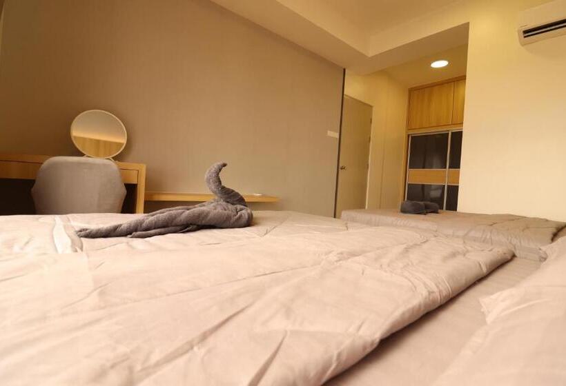 آپارتمان 1 خوابه با چشم‌انداز دریا, Mykey Bali B 31 09 Melaka City