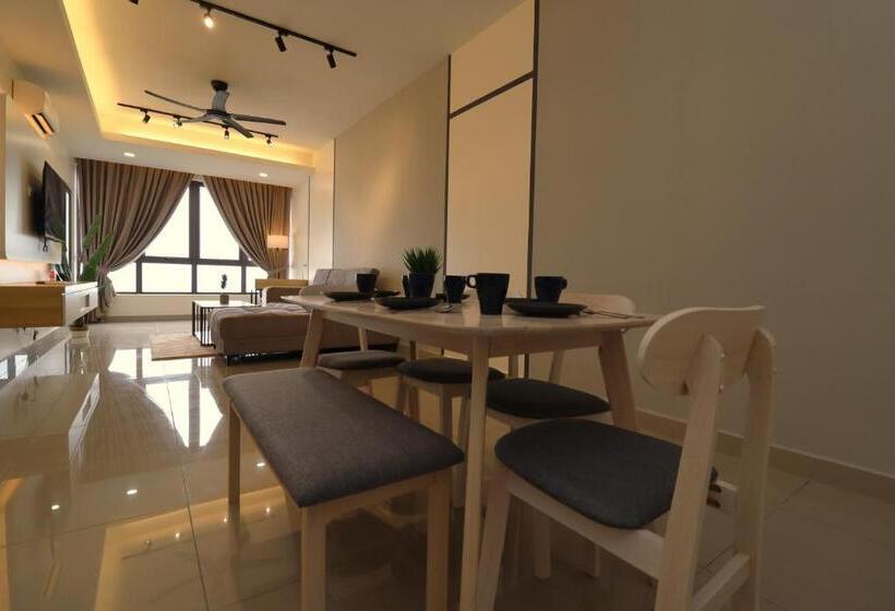 آپارتمان 1 خوابه با چشم‌انداز دریا, Mykey Bali B 31 09 Melaka City