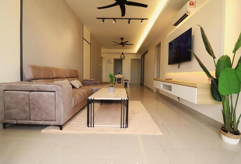 آپارتمان 1 خوابه با چشم‌انداز دریا, Mykey Bali B 31 09 Melaka City