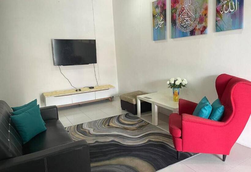 침실 1개 테라스 아파트, Homestay Samsul Sungkai
