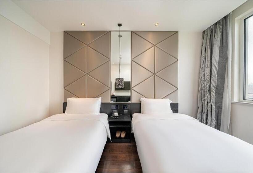 اتاق لوکس, Orange Hotel Shanghai Hongqiao Airport Caoan Road Branch   Free Hongqiao Airport & Hongqiao Train St
