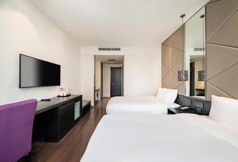 اتاق لوکس, Orange Hotel Shanghai Hongqiao Airport Caoan Road Branch   Free Hongqiao Airport & Hongqiao Train St