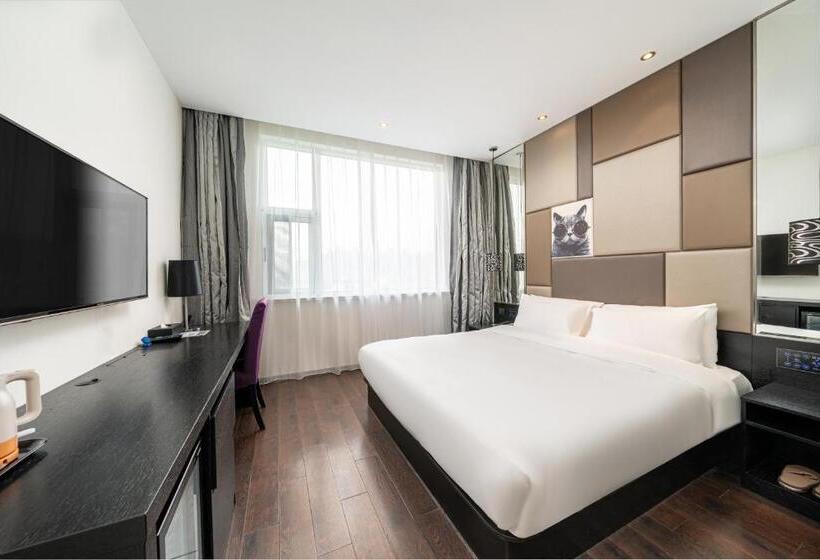 اتاق لوکس, Orange Hotel Shanghai Hongqiao Airport Caoan Road Branch   Free Hongqiao Airport & Hongqiao Train St