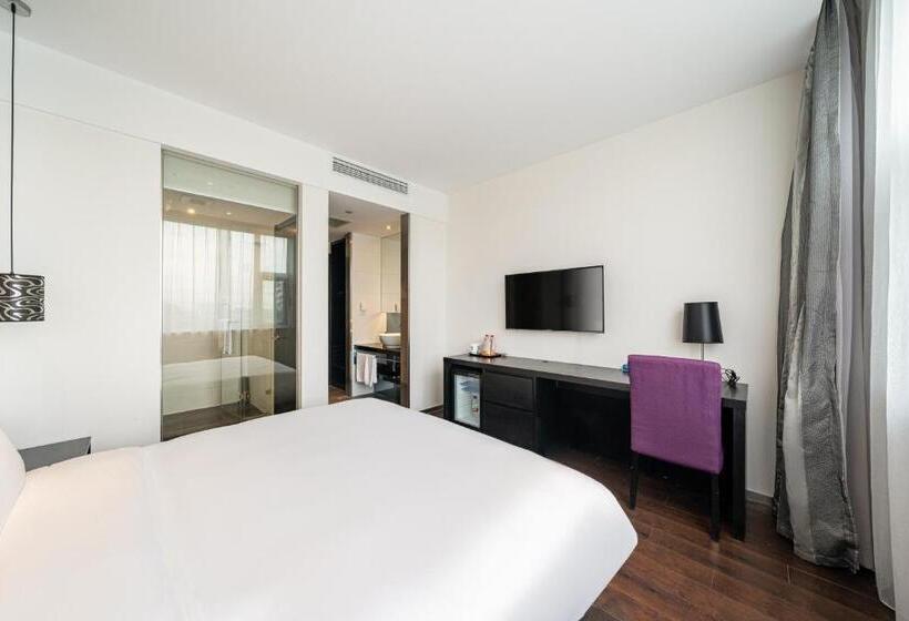 اتاق لوکس, Orange Hotel Shanghai Hongqiao Airport Caoan Road Branch   Free Hongqiao Airport & Hongqiao Train St