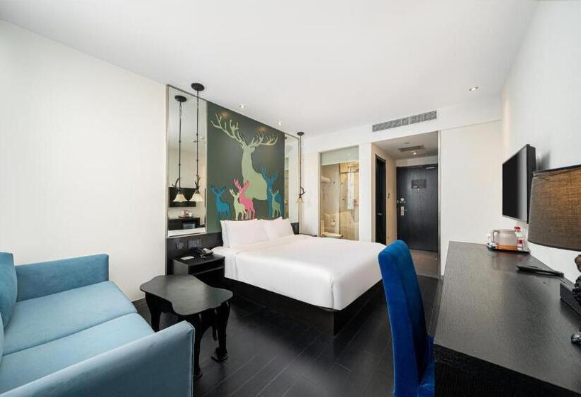 اتاق لوکس, Orange Hotel Shanghai Hongqiao Airport Caoan Road Branch   Free Hongqiao Airport & Hongqiao Train St