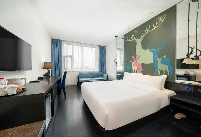 اتاق لوکس, Orange Hotel Shanghai Hongqiao Airport Caoan Road Branch   Free Hongqiao Airport & Hongqiao Train St