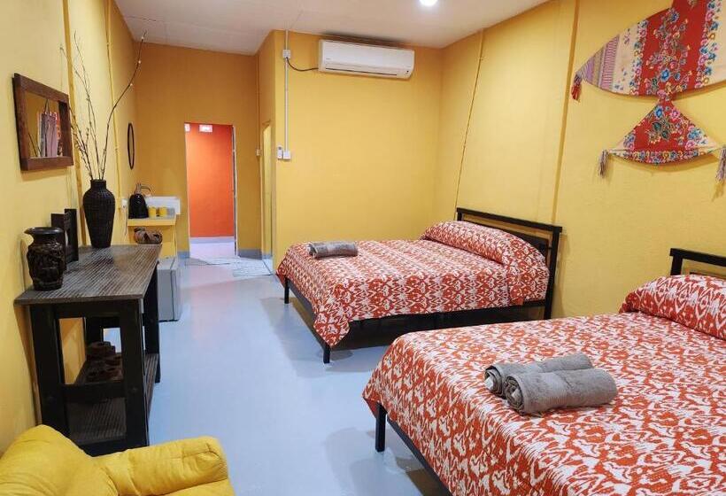 غرفة ديلوكس عائلية, Gecko Guesthouse