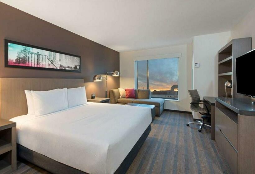 스탠다드 룸 킹사이즈 침대, Hyatt House Denver/downtown